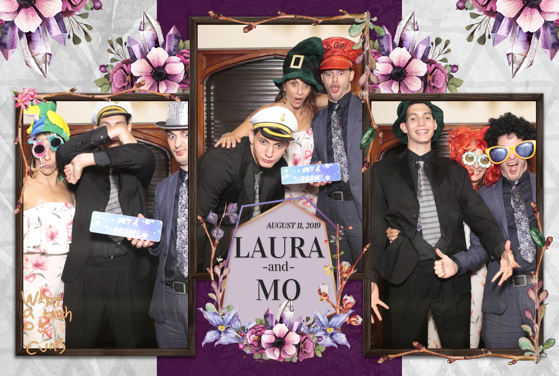 Laura and Mo's Wedding | View more photos from the event at gallery.myphotoboothexperience.co.uk/u/MyPhotoBoothExperienceLtd/Laura-and-Mos-Wedding
